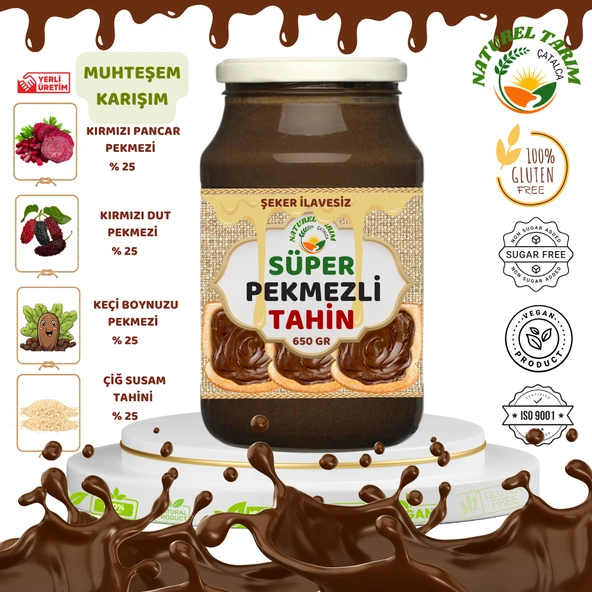 NATUREL  TAHİNLİ PEKMEZ KARIŞIMI ürün görseli 1