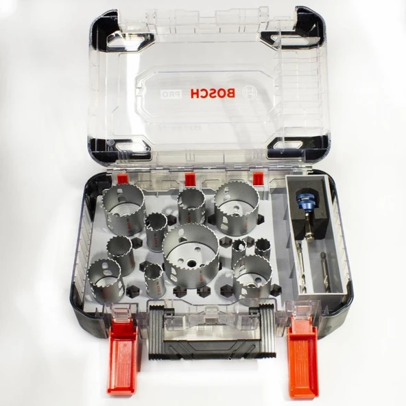 Bosch PRO Multi Material PC-Plus Delik Açma Testeresi Set 14'lü - Resim 3