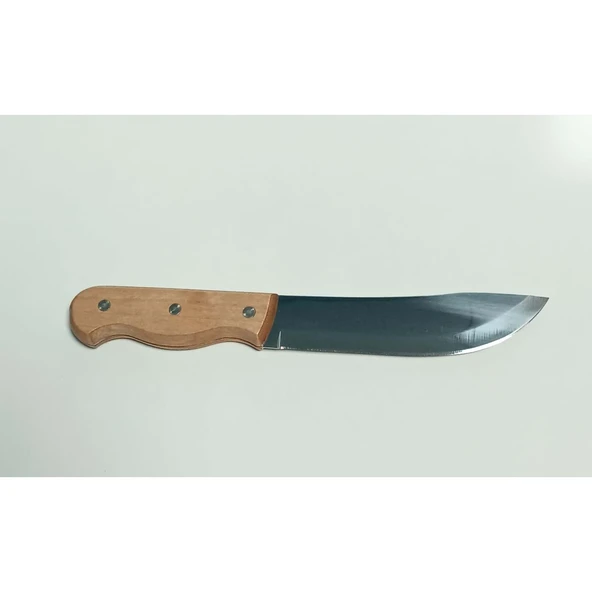 Paslanmaz Çelik 27 cm Ahşap Saplı Feng Feng Mutfak Doğrama Kesme Bıçağı Çok Amaçlı TM6146 ürün görseli 1