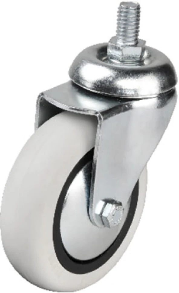 Hts 352 - 75x25lik PVC Makaralı Vidalı Teker ürün görseli 1