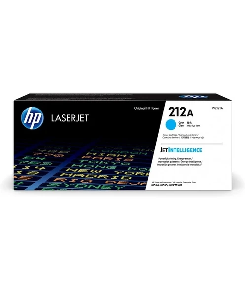 HP W2121A Cyan LaserJet Toner (212A) ürün görseli 1