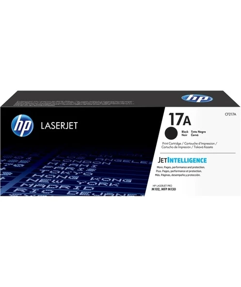 HP CF217A Black Toner Kartuş (17A) ürün görseli 1