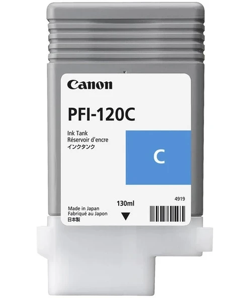 Canon PFI-120 Cyan Mürekkep K. 2886C001 ürün görseli 1