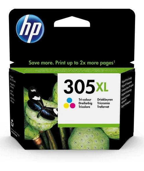 HP 3YM63AE CMY Mürekkep Kartuş (305XL) ürün görseli 1