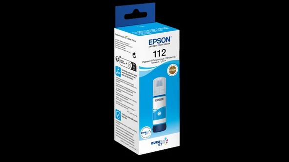 EPSON 112 ECOTANK CYAN INK BOTTLE ürün görseli 1