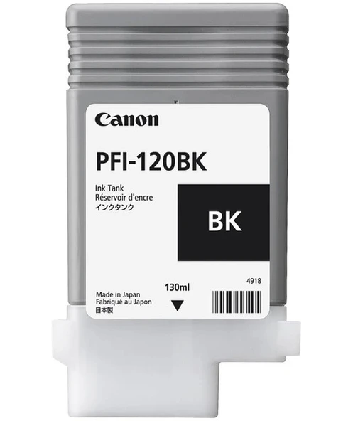 Canon PFI-120 BK Mürekkep K. 2885C001 ürün görseli 1