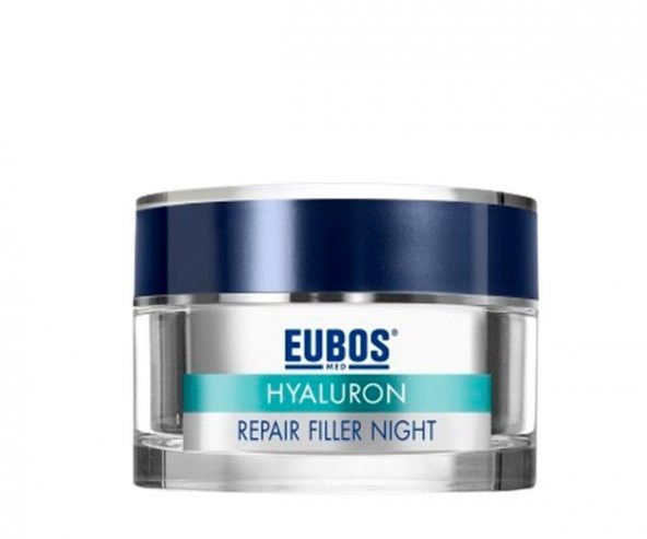 EUBOS Hyaluron Repair Filler Night Onarım Yapan Gece Kremi 50ml ürün görseli 1