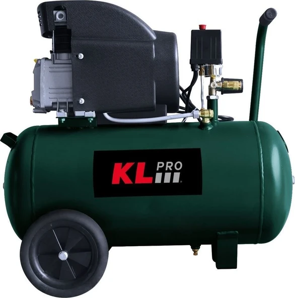KLPRO KLK50 2HP 50Lt 8Bar Hava Kompresörü ürün görseli 1