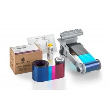 ENTRUST DS1 YMCKT 500 Baskı Full Renkli Ribon(525100-004) ürün görseli 1