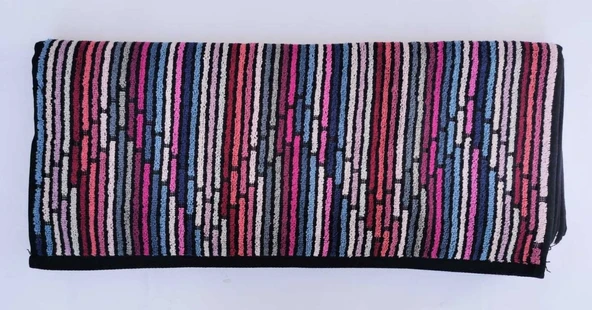 Özdilek 1 Adet Pamuklu El-Yüz Havlusu (50x85)-Colors Wave Mavi ürün görseli 1