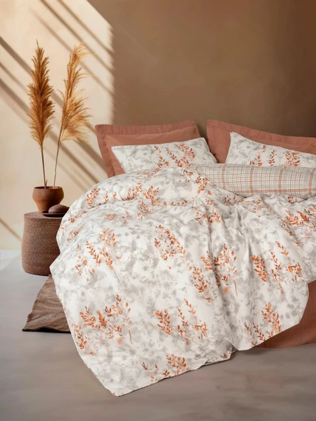 Cotton Box Rnf Modeline çift Kişilik Nevresim Takımı Lamına Tarcın ürün görseli 1