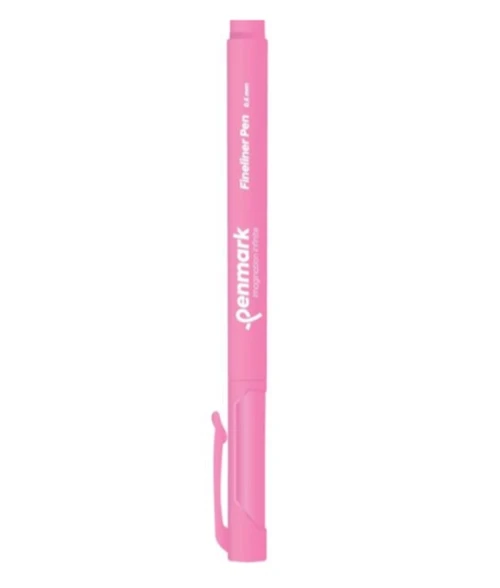 Penmark Fineliner İnce Uçlu Kalem 0,6 Pembe - 3 adet ürün görseli 1