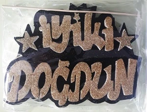 İyi Ki Doğdun Strafor Yazı Çubuklu - 3 adet ürün görseli 1