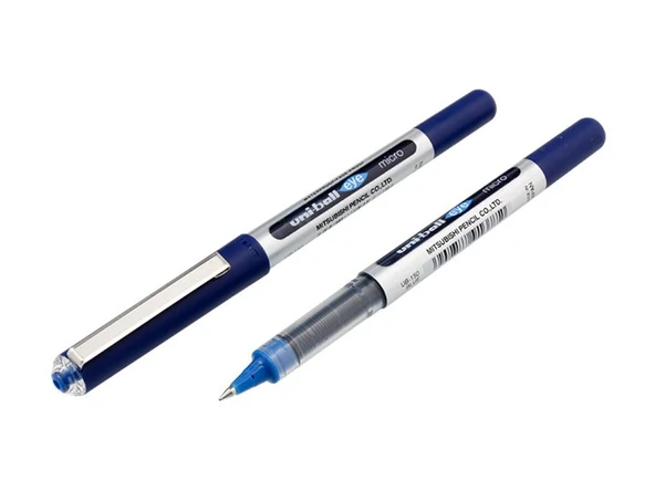 Uniball Eye Micro 0.5 Roller Kalem Mavi - 3 adet ürün görseli 1