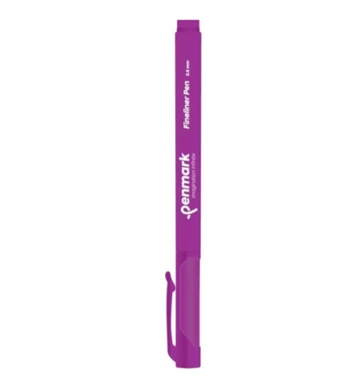 Penmark Fineliner İnce Uçlu Kalem 0,6 Magenta - 3 adet ürün görseli 1