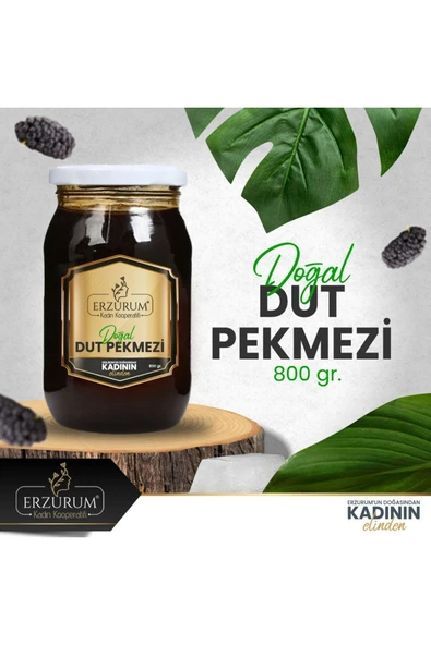 Erzurum Kadın Kooperatifi Organik Dut Pekmezi 850 gr ürün görseli 1
