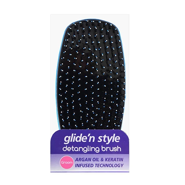 Gliden Style Argan Yağlı ve Keratin Kaplamalı Sapsız Açma Tarama Fırçası ürün görseli 1