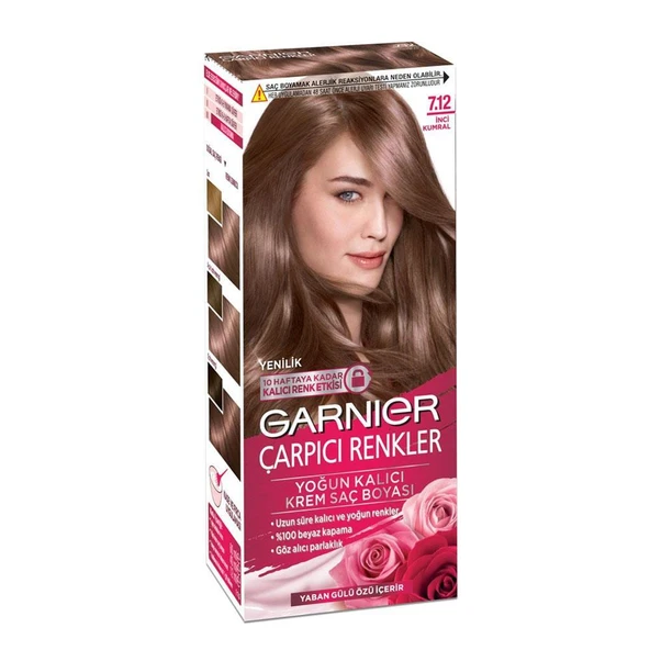 Garnier Çarpıcı Renkler Saç Boyası 7-12 İnci Kumral ürün görseli 1