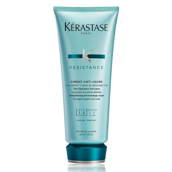 Kerastase Resistance Ciment Anti Usure [1-2] - Yıpranmış Saçlar İçin Bakım Kremi [1-2] 200ml ürün görseli 1