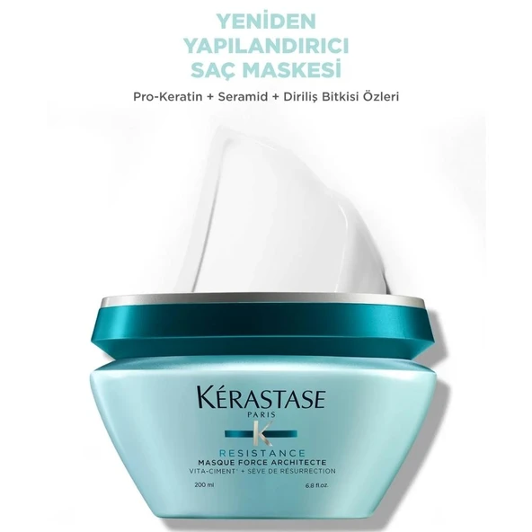 Kerastase Masque Force Architecte - Saç Maskesi 200 ml - Resim 2