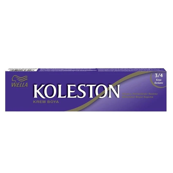 Koleston Tüp Krem Boya 3/4 Koyu Kestane ürün görseli 1