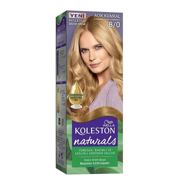 Koleston Naturals Maxı 8/0 Açık Kumral ürün görseli 1