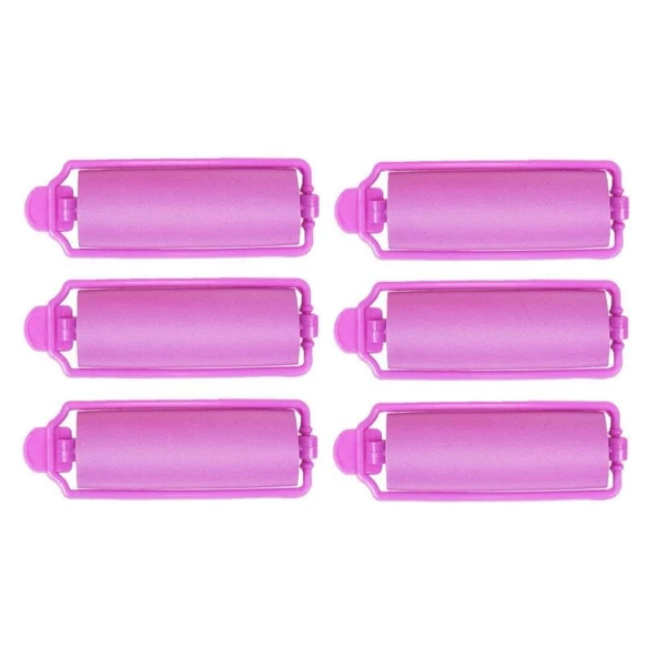 Nascita Pembe 1,5 cm Rubber Bigudi 8li ürün görseli 1