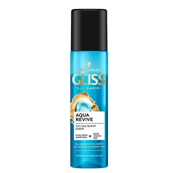 Gliss Aqua Revive Sıvı Saç Kremi 200ml ürün görseli 1