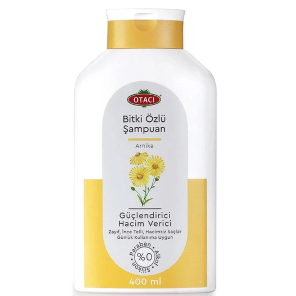 Otacı Arnika Bitki Özlü Güçlendirici ve Hacim Verici Şampuan 400ml ürün görseli 1