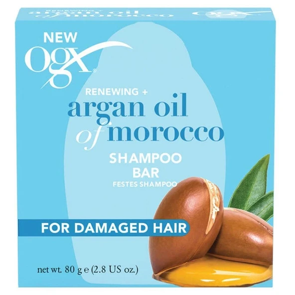 Ogx Argan Oil Of Morocco Kuru Saçlar için Katı Şampuan 80g ürün görseli 1