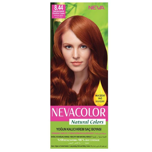 Neva Color Saç Boyası Seti 8-44 Tarçın Bakır ürün görseli 1