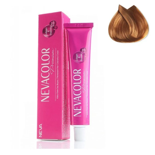 Nevacolor Tüp Saç Boyası 8-3 Altın Sarısı 50ml ürün görseli 1