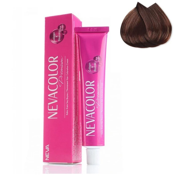 Nevacolor Tüp Saç Boyası 6-7 Çikolata Kahve 50ml ürün görseli 1