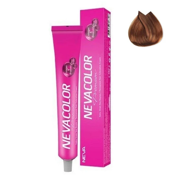 Nevacolor Tüp Saç Boyası 7-3 Koyu Altın Sarısı 50ml ürün görseli 1
