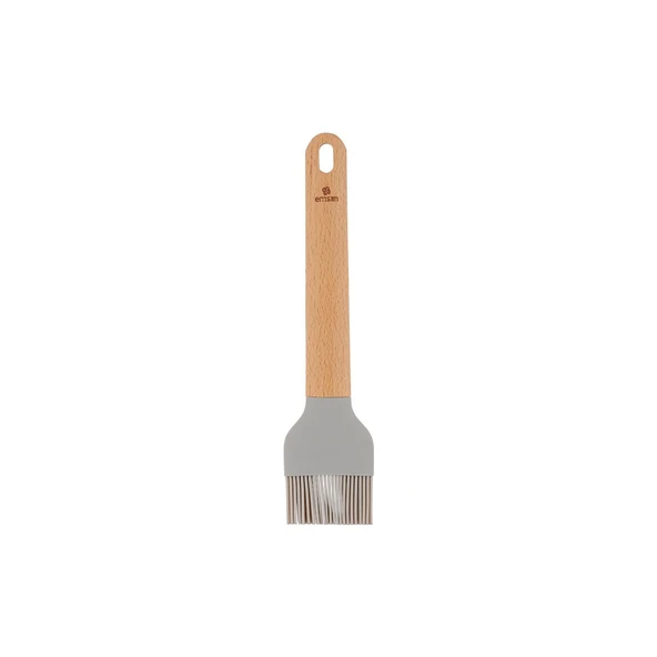 EMSAN SOFT SİLİKON FIRÇA SPATULA SETİ GRİ - Resim 2