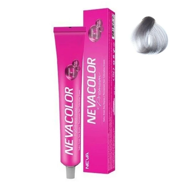 Nevacolor Tüp Saç Boyası 9-01 Gümüş 50ml ürün görseli 1