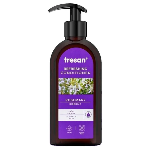 Tresan Biberiye Canlandırıcı Sülfatsız Bakım Saç Kremi 300ml ürün görseli 1