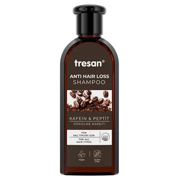 Tresan Kafein & Peptit Dökülme Karşıtı Şampuan 300ml ürün görseli 1