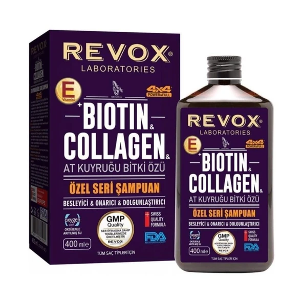 Revox Biotin ve Collagen Şampuan 360ml ürün görseli 1