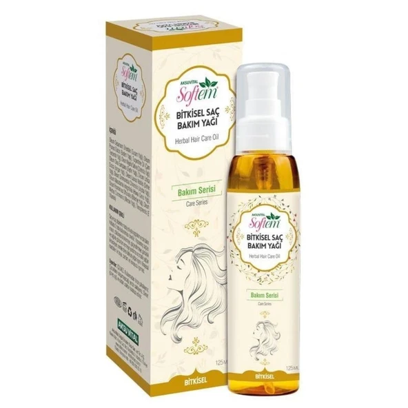 Softem Saç Bakım Yağı 125ml ürün görseli 1