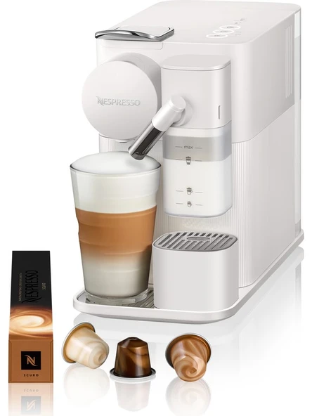 Nespresso F121 One Lattissima White - Resim 8