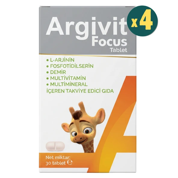 Argivit Focus 30 Tablet 4 Adet ürün görseli 1