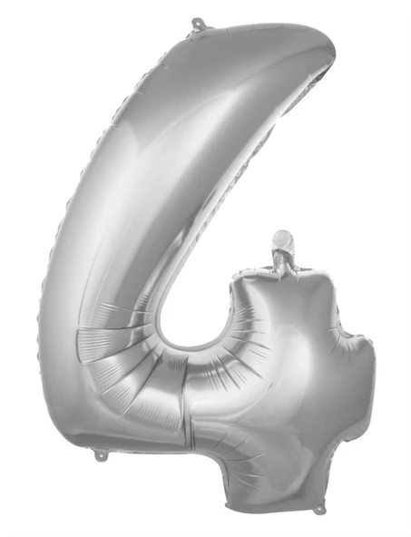 Folyo Gümüş Folyo Balon 76cm 34 ürün görseli 1