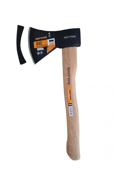 Ax 613 Ahşap Saplı Balta 1000gr (45 CM SAP UZUNLUĞU) ürün görseli 1