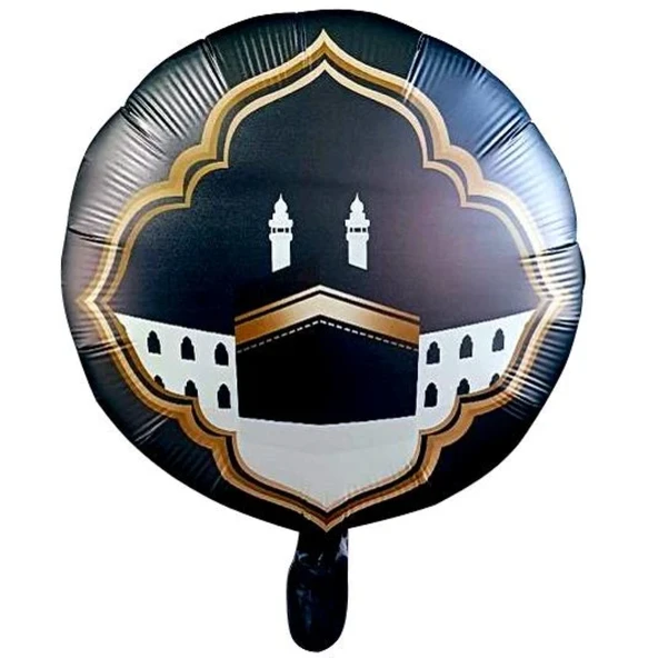 Ramazan Kabe Desenli Folyo Balon 5 Adet ürün görseli 1