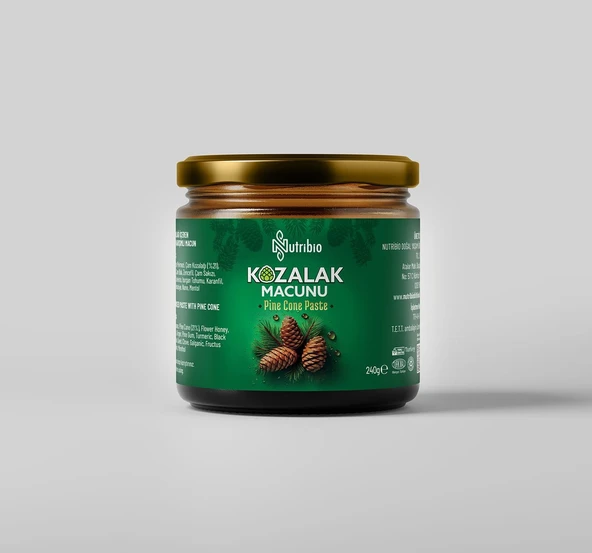 NutriBio Kozalak Macunu 240 gr ürün görseli 1