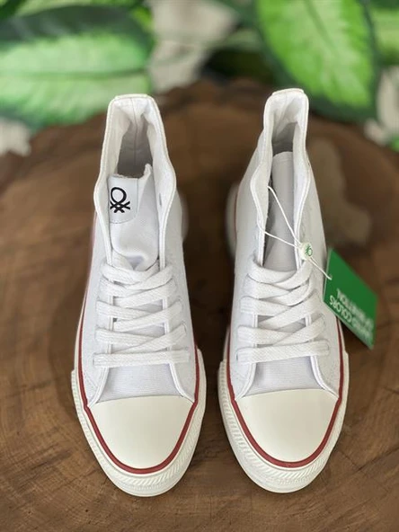 Benetton Yüksek Tabanlı Converse Ayakkabı 30939 ürün görseli 1