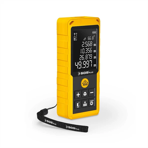 SGS PROFESYONEL LAZER METRE 100 MT ürün görseli 1