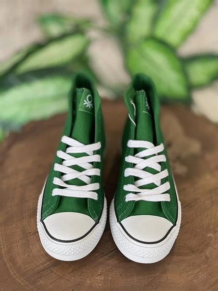 Benetton Yeşil Converse Spor Ayakkabı 30628 ürün görseli 1