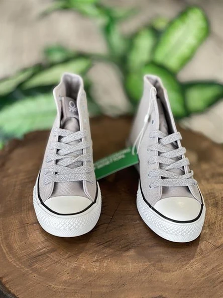 Benetton Gri Converse Spor Ayakkabı 30628 ürün görseli 1